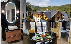 Karpatia Resort Apartament Karbonado z Balkonem i Widokiem na Góry